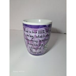 History & Heraldry Fine Porcelain "Nurses Call The Shots" Coffee Tea Mug, Gift